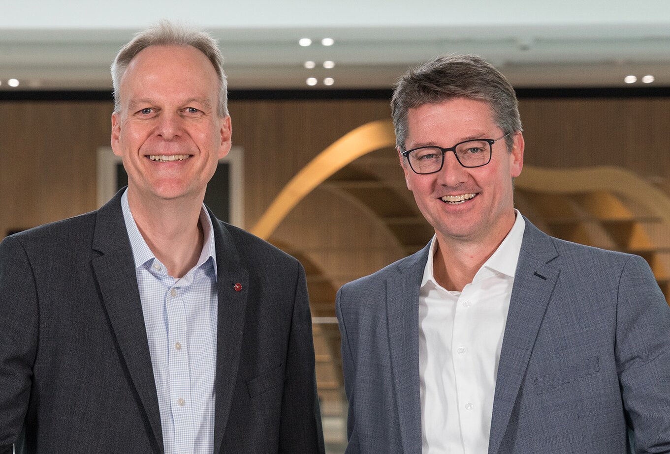 Dr. Jörg Hoffmann (CEO), Ferdinand Dirnhofer (CSO)
